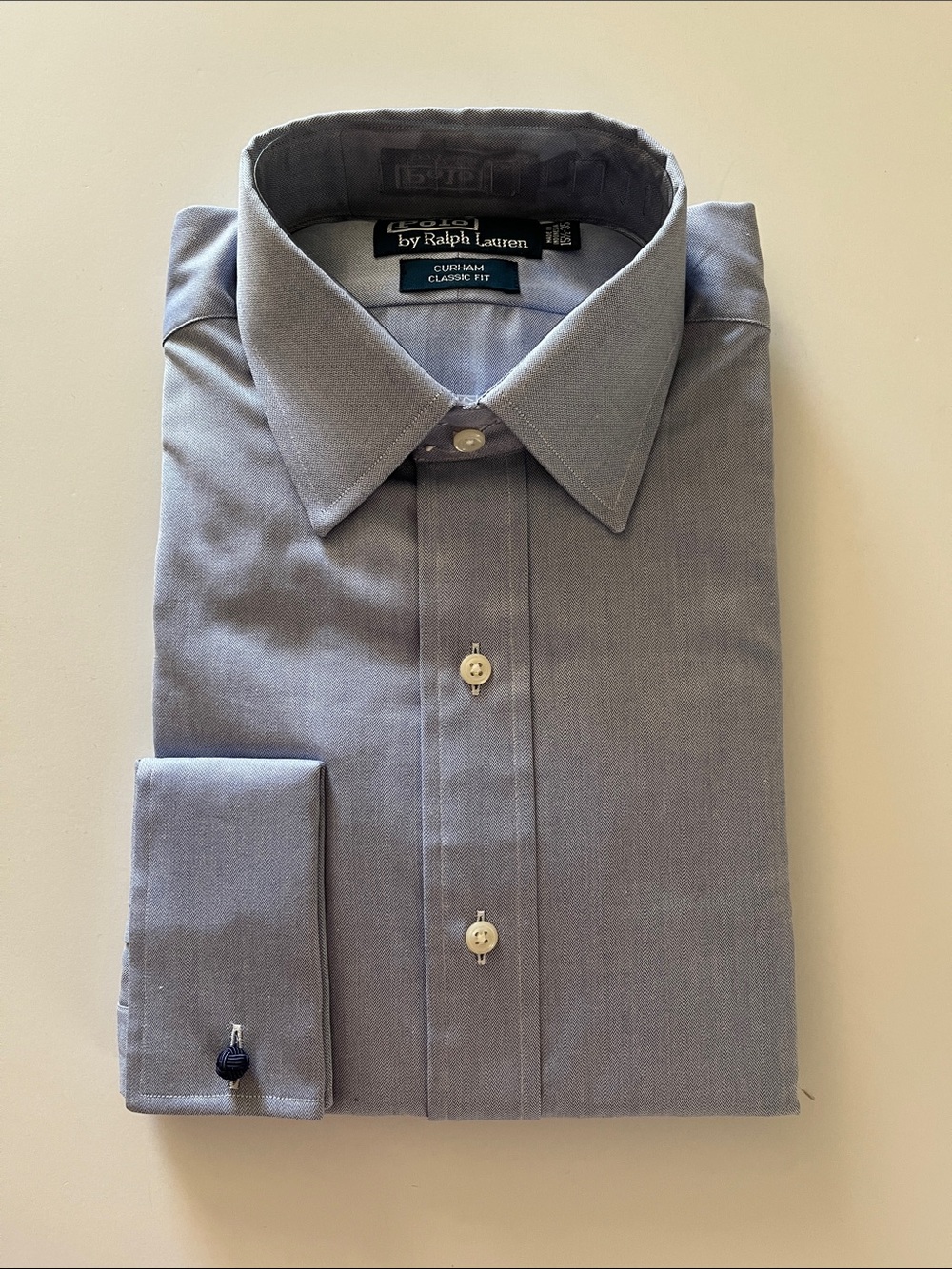 Ralph Lauren Men's Blue Dress Shirt